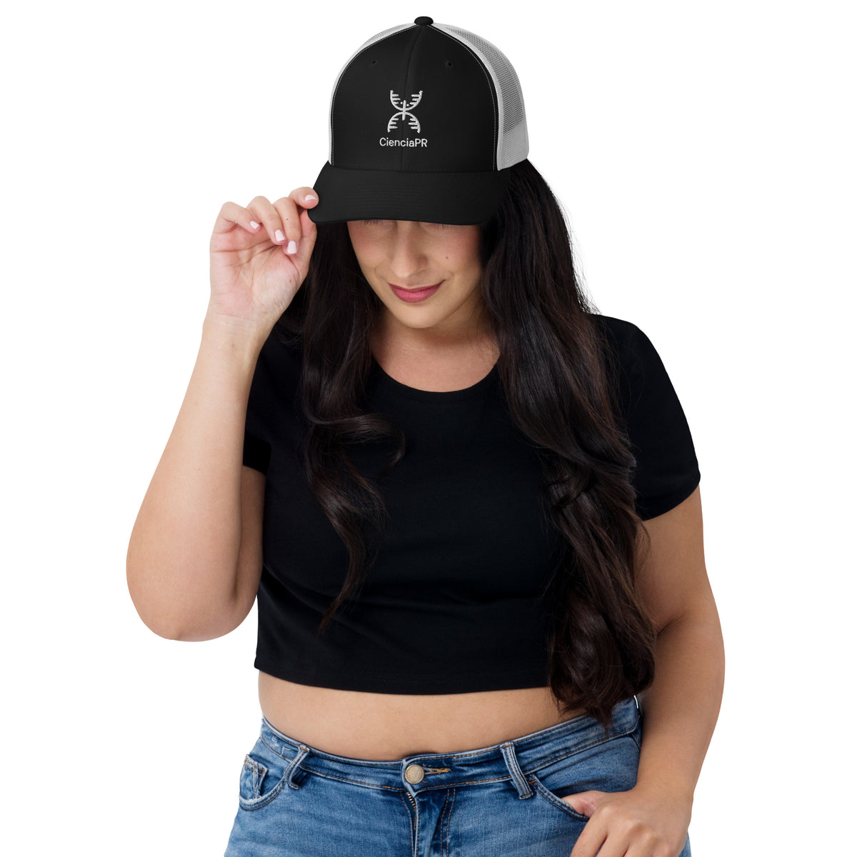 CienciaPR logo trucker cap