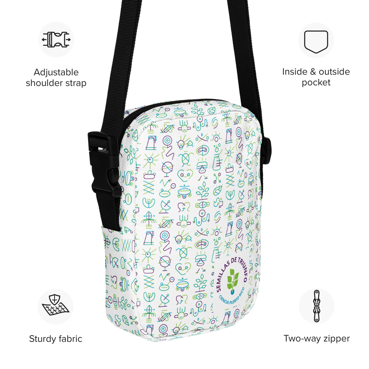 Seeds of Success Utility crossbody bag