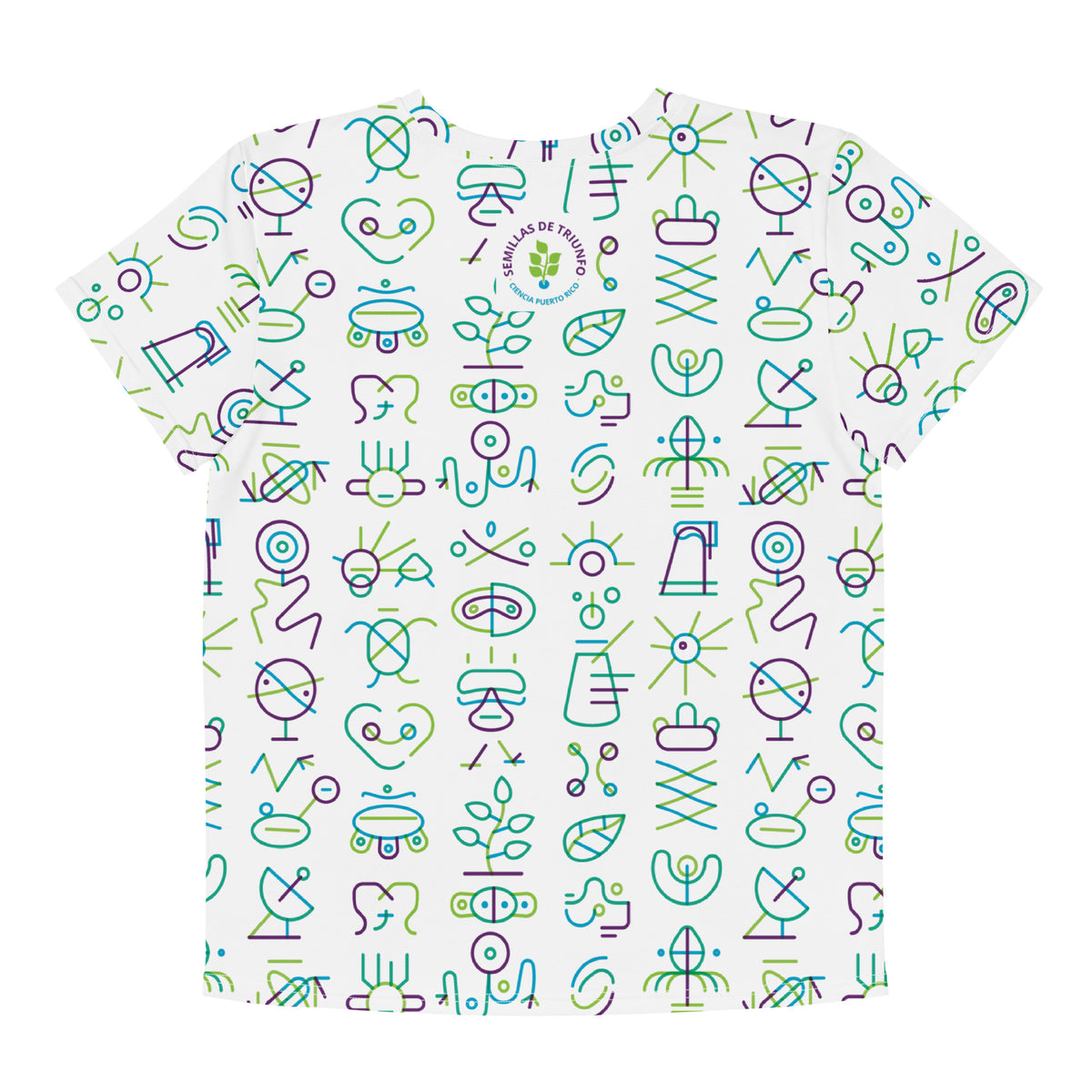 Semillas de Triunfo Youth crew neck t-shirt