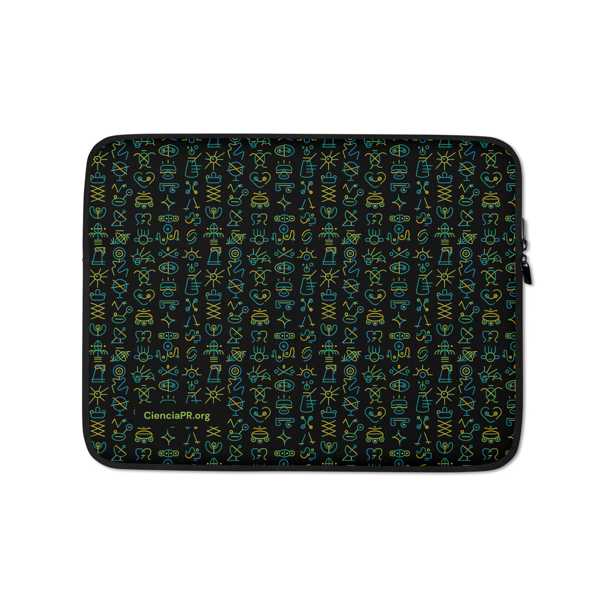 CienciaPR Petroglyphs 15¨ Laptop Sleeve
