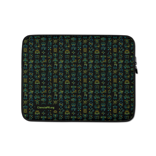 CienciaPR Petroglyphs 13¨ Laptop Sleeve