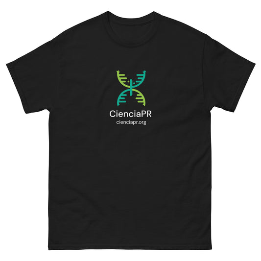 CienciaPR logo Unisex classic tee - Black
