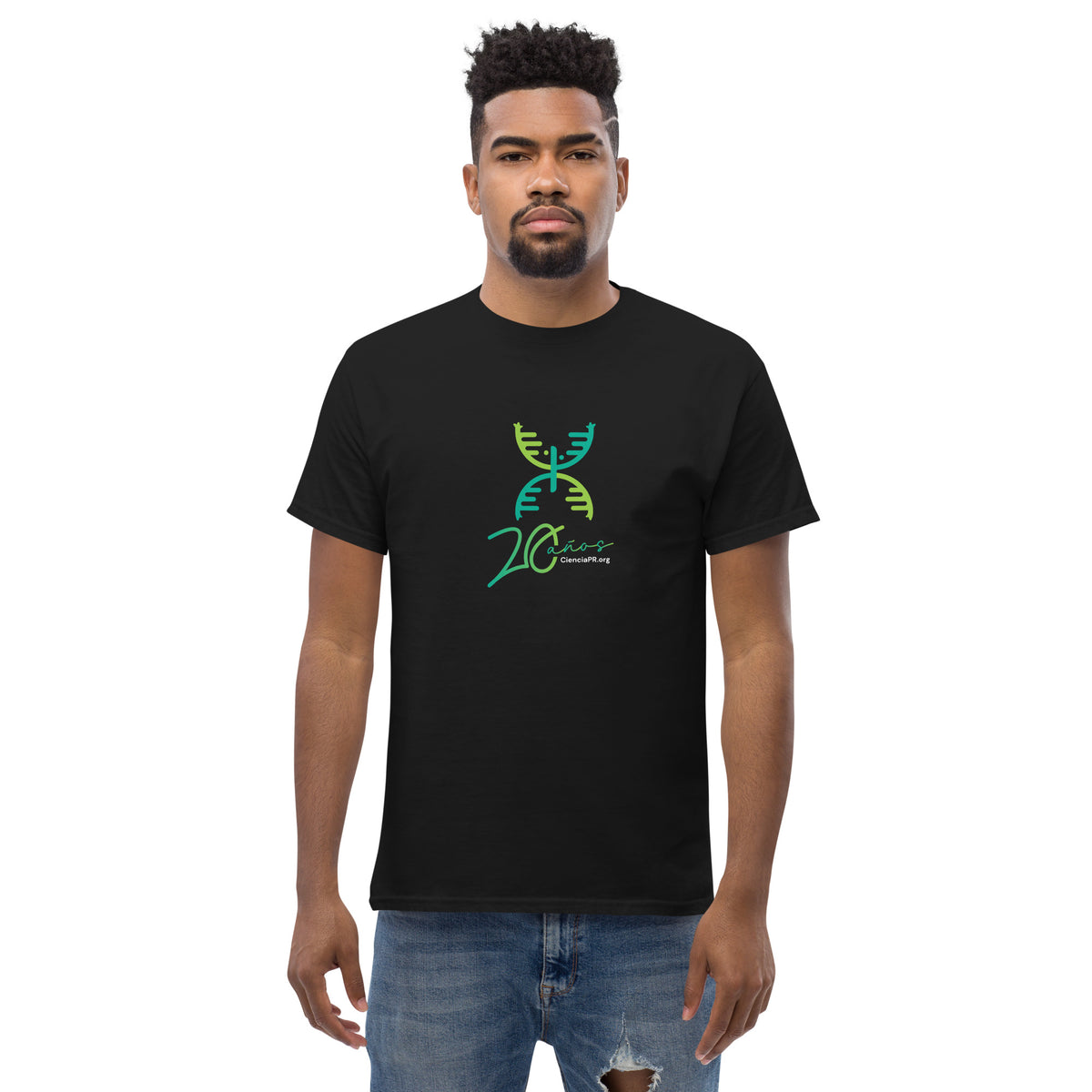 20 yrs of Ciencia Boricua Unisex classic tee