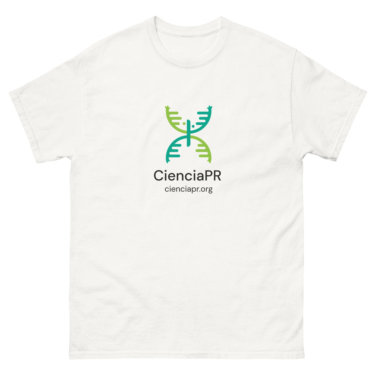 CienciaPR Logo Unisex classic tee - White