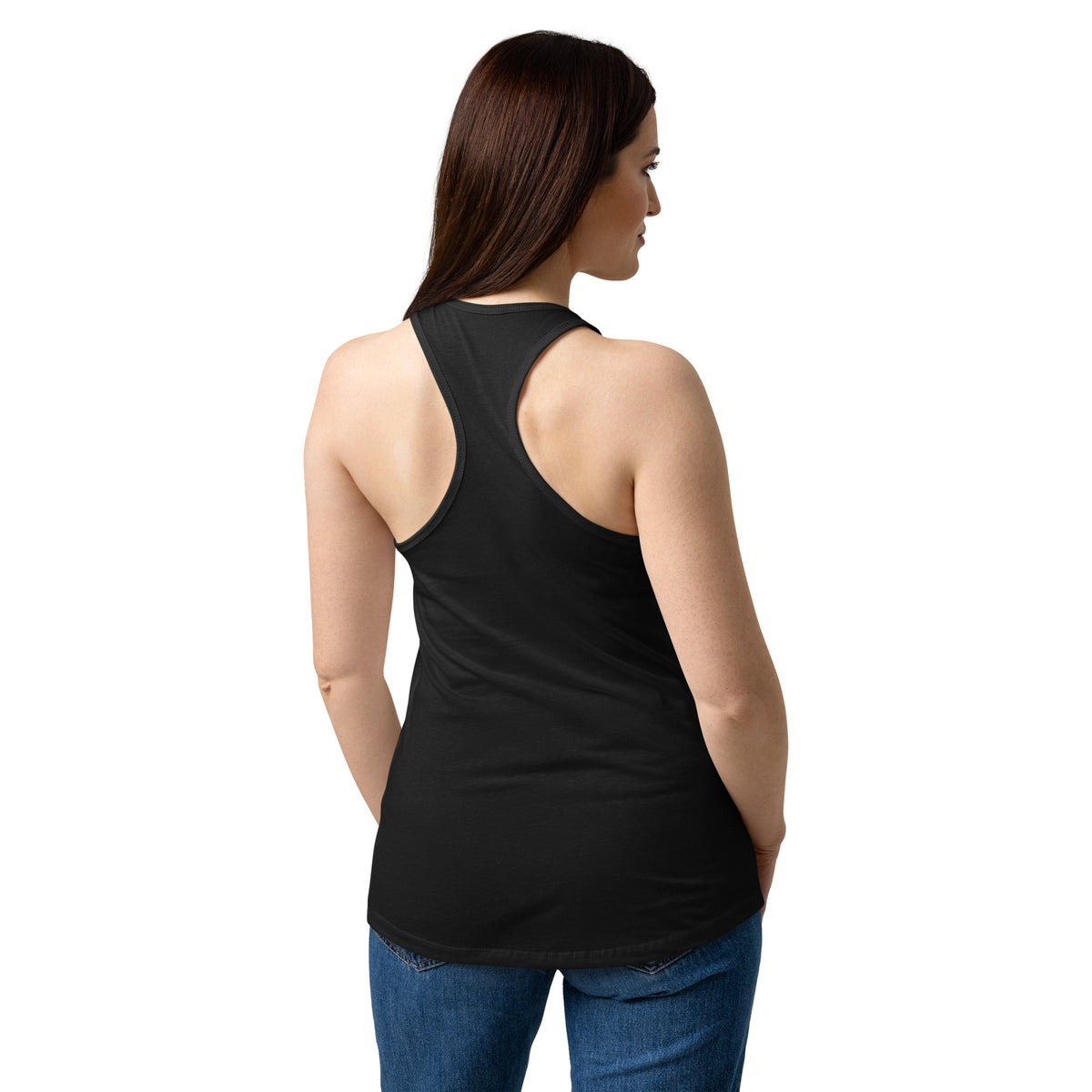 Ciencia Boricua fitted racerback tank top- DNA